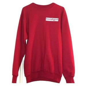 BoostGod Crew Men Sweatshirt Shirts